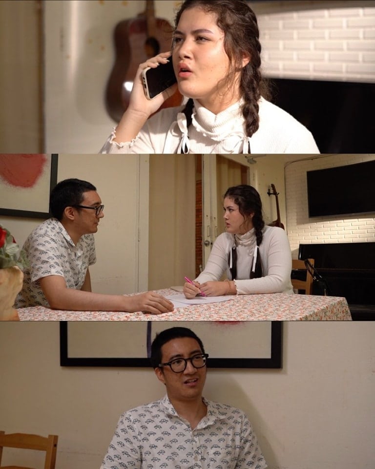 Hayley and Kong in their scene “Bitter Pill”. Hayley as the Oscar Winning Actress she is going to be in future and Kon…