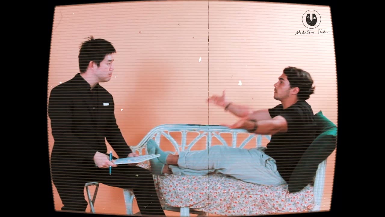 Improvised Commercial by Nobu and Christian as part of the Advanced Acting Course