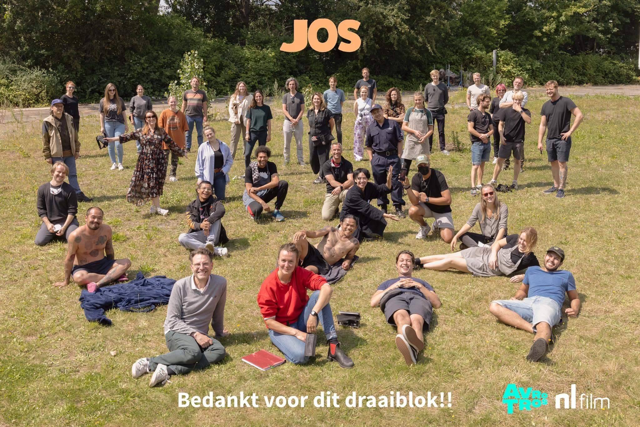 Visiting our actors on set back in July. 3 of our actors were working on the production of Jos in the Netherlands.
 Th…