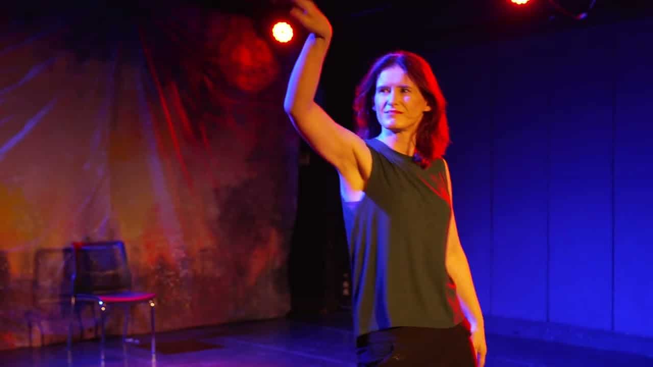 Solo Performance by Clare Shanks –  Intensive Acting Course Showcase   16 12 1
