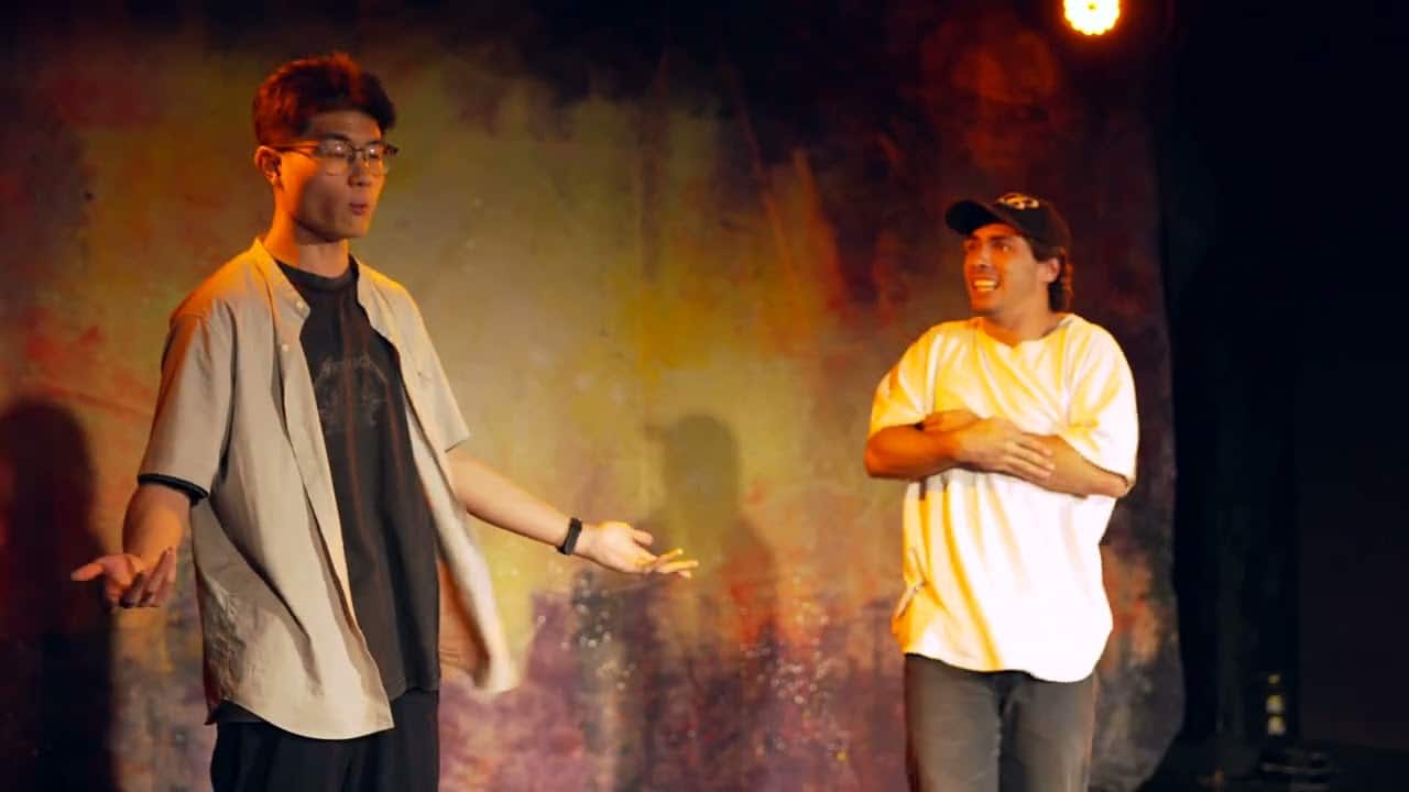 Yannick + Christian   Intensive Acting Course Showcase   16 12 23