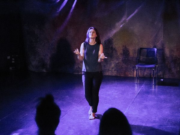 Clare is spilling her charm on stage and glues the audience to her performance. Sometimes I am surprised by my students….