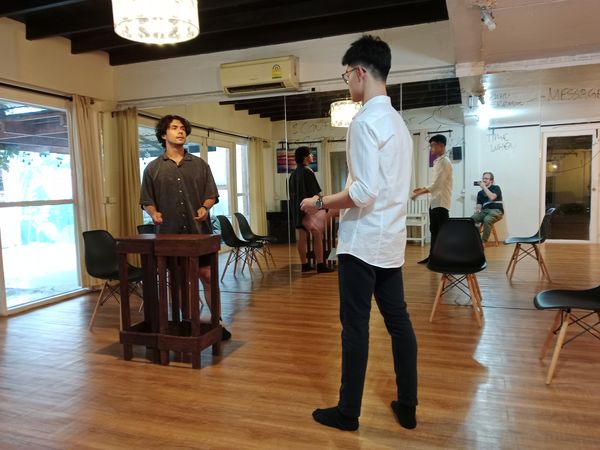 Private acting training with Yannick folowing our Intensive Acting program. After studying characterization Christian an…
