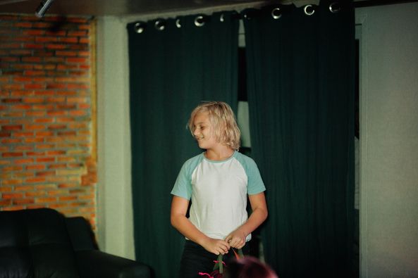 Young and talented my teenage acting students at our showcase performance.
 Working with teenagers is always inspiring….