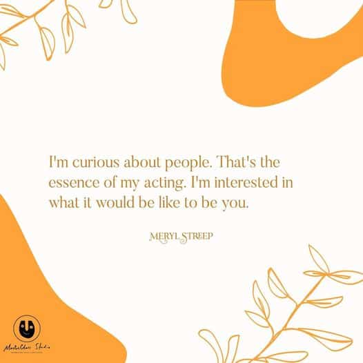 #actingquotes #merylstreep #motivation #theatre #quotes #acting #actingclasses #onlineactingclass #masterclass #mastercl…